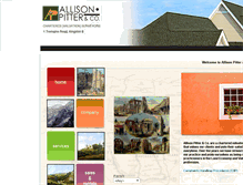 Tablet Screenshot of allisonpitterjm.com